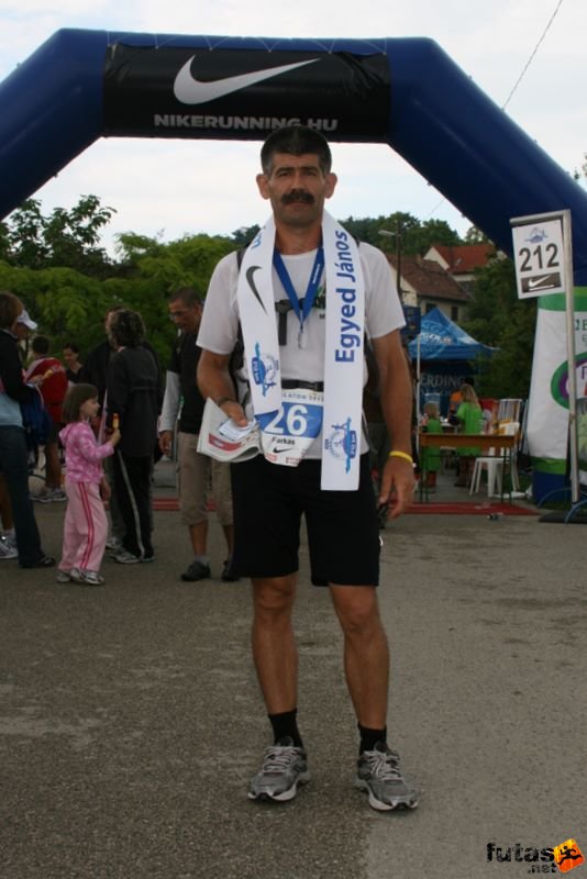 Ultrabalaton Tihany, Egyed János 212 km futás