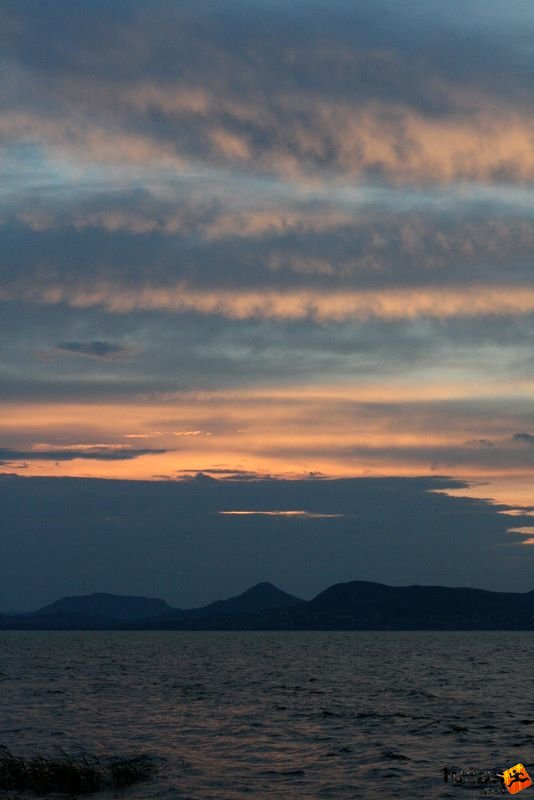 Ultrabalaton Ultrafutás, balatoni naplemente