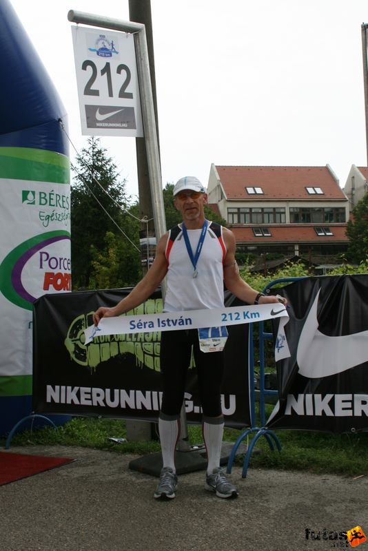 Ultrabalaton Ultrafutás, Séra István 212 km futás