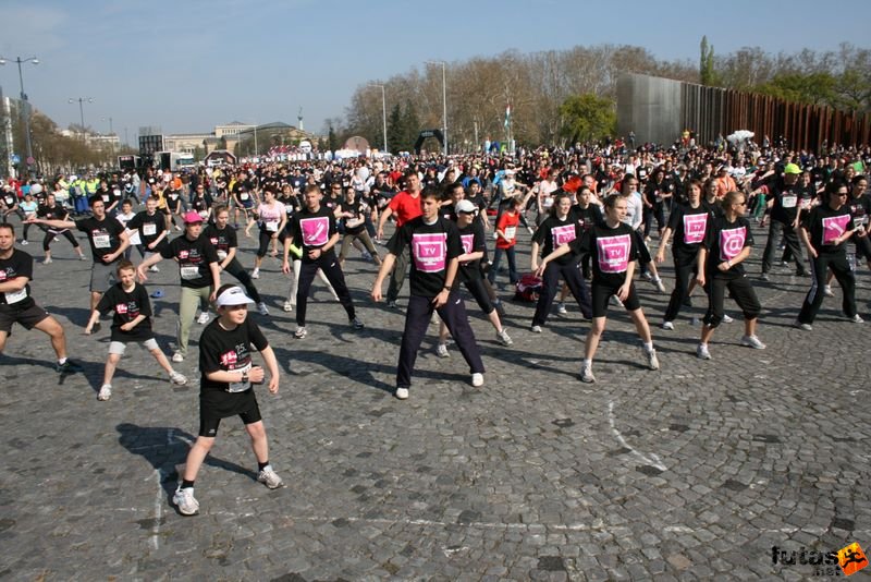Vivicittá Midicittá előtti bemelegítés Vivicittá Midicittá futás, Midicittá előtti bemelegítés
