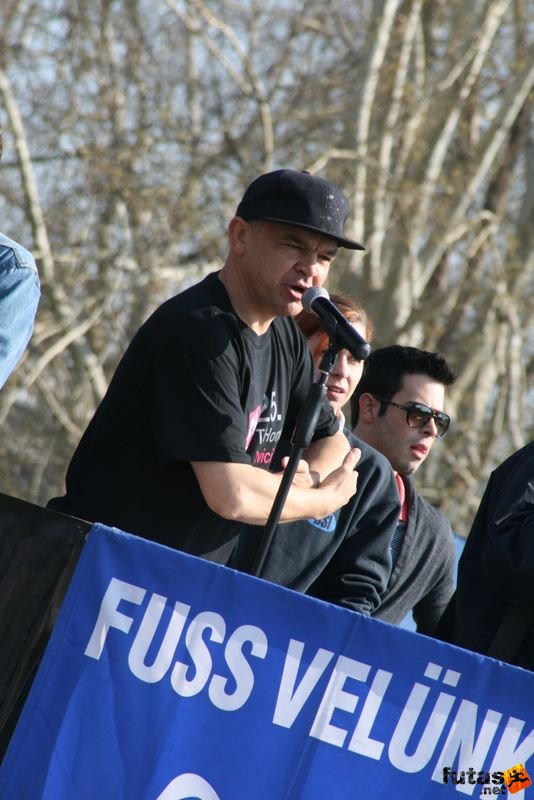 Vivicittá Péter Attila speaker Vivicittá Midicittá futás, Péter Attila speaker