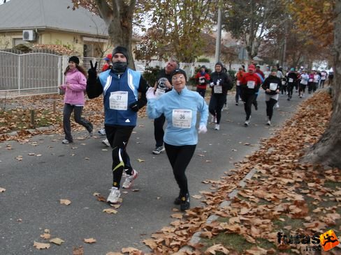 Buti Tamás, Butiné Kótai Piroska a maratoni távon Balaton Maraton futás