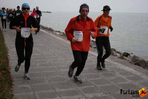 Katalin  Csaba Balaton Maraton futás