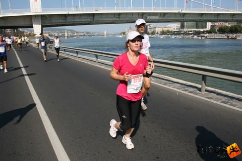 Valerie Beroud Limoges Budapest Marathon futás
