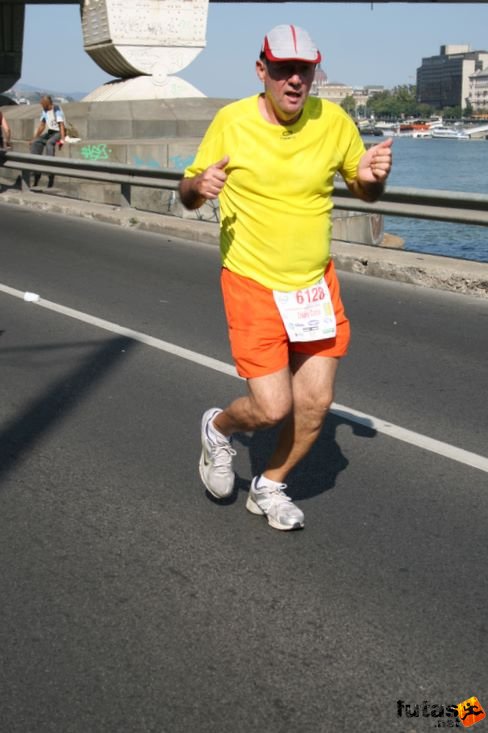 Csaba Budapest Marathon futás