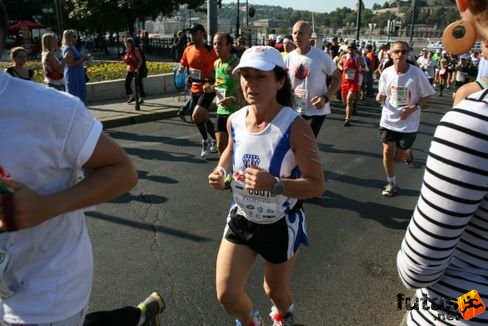 Frederique Budapest Marathon futás