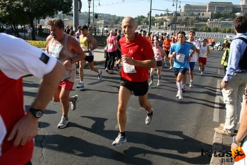 Ádám László Budapest Marathon futás