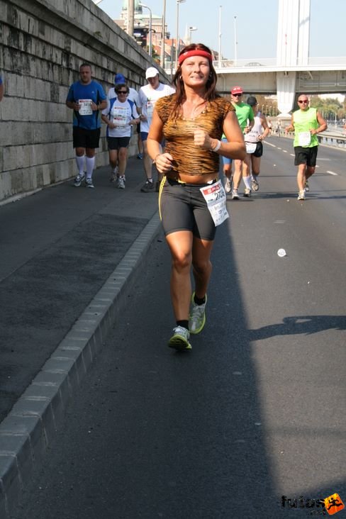 Judit Budapest Marathon futás