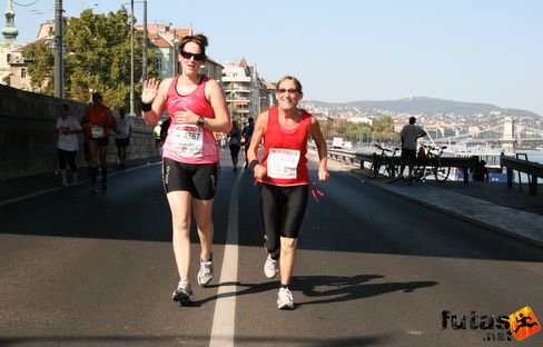 Maiden Alice, Maiden Janet Budapest Marathon futás