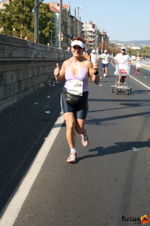 Márta Budapest Marathon futás
