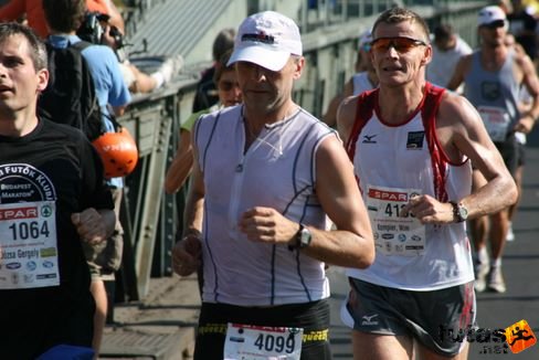 Schubert Frank Budapest Marathon futás