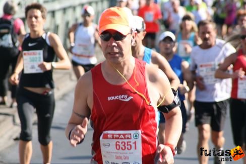 Sanchez Carlos Budapest Marathon futás