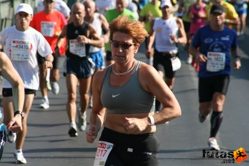 Farkasné Fejes Beáta Budapest Marathon futás