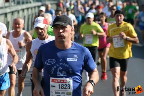 Badics Attila Budapest Marathon futás