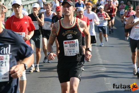 Pécoud, Alex Le Vaud Budapest Marathon futás