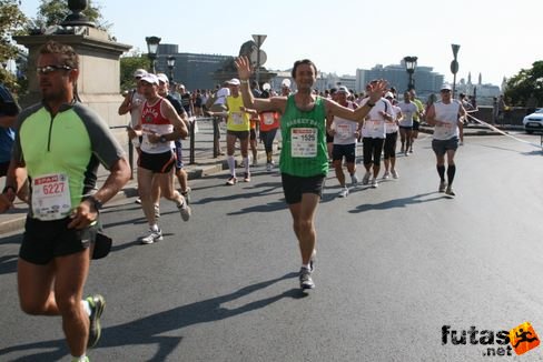 Kuris Oszkár Budapest Marathon futás