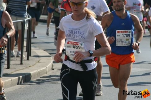 Bock Lillemor, Csizi Budapest Marathon futás