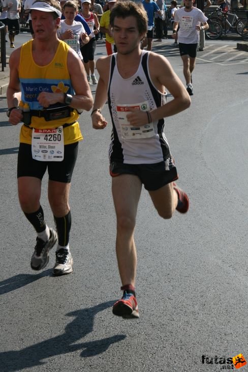 Willox Shaun Budapest Marathon futás