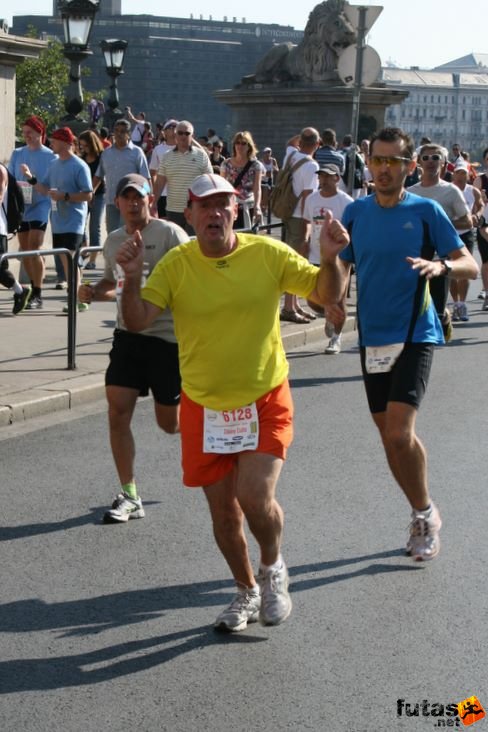 Csaba és Tibi Budapest Marathon futás