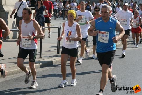 Schincaglio Roberto, Rita Dokaj Budapest Marathon futás