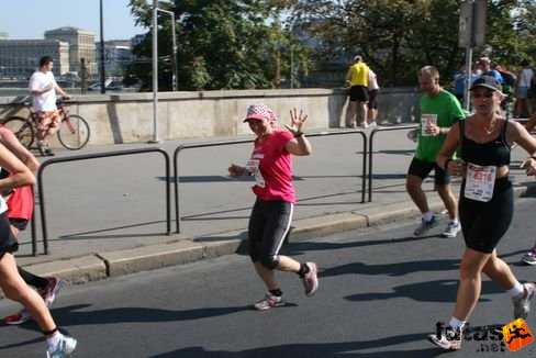 Kriszta Budapest Marathon futás