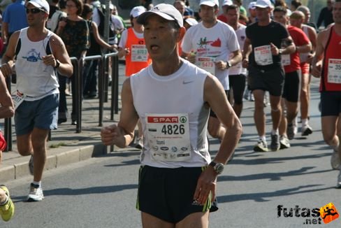 Matsuda, Izumi Budapest Marathon futás