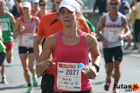 Ági Budapest Marathon futás