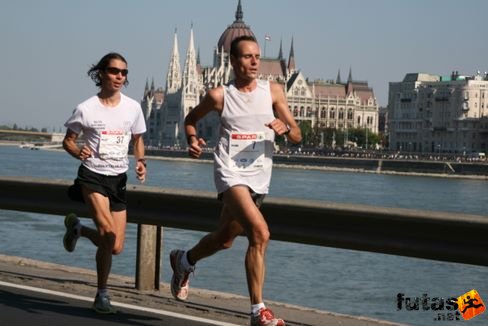 Szabó Gábor, Beda Szabolcs Budapest Marathon futás