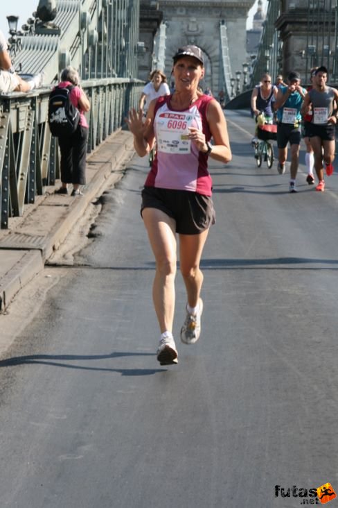 Balázsi Zoltánné Budapest Marathon futás