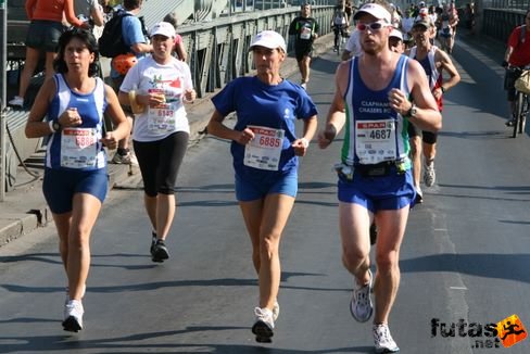 Righetti Anna Maria, Baiocco Rossana,Holmes Dan Budapest Marathon futás