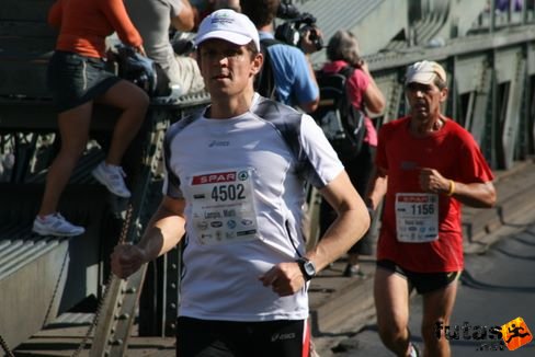 Lampio Matti Budapest Marathon futás