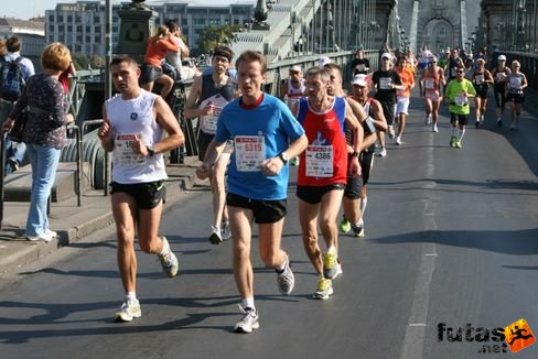 Ghesquiere Gérard Budapest Marathon futás