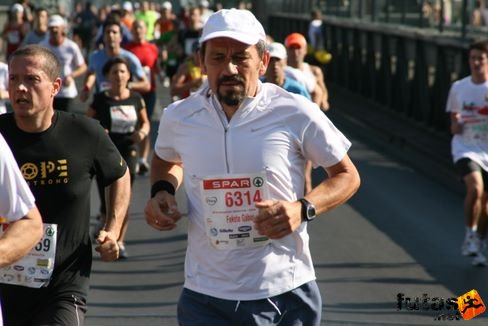 Fekete Gábor Budapest Marathon futás