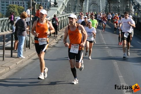 Ullenbruch, Klaus, Völkert Stefan Budapest Marathon futás