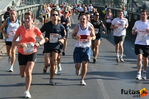 Vince Mark, Woodbridge Shufflers Budapest Marathon futás
