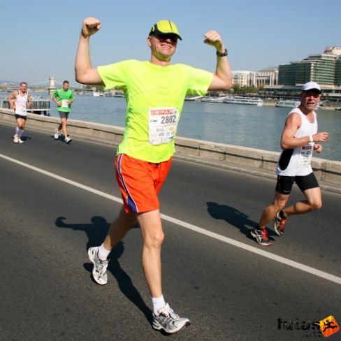 Bérces Gábor Budapest Marathon futás