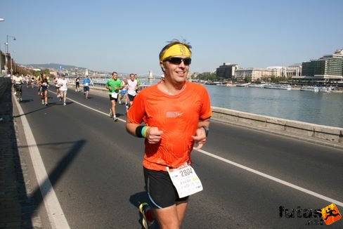 Gábor Budapest Marathon futás