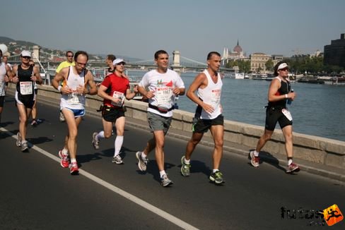 Fourquier Hervé Budapest Marathon futás