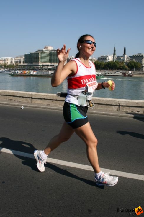 Vesth Hanne Budapest Marathon futás
