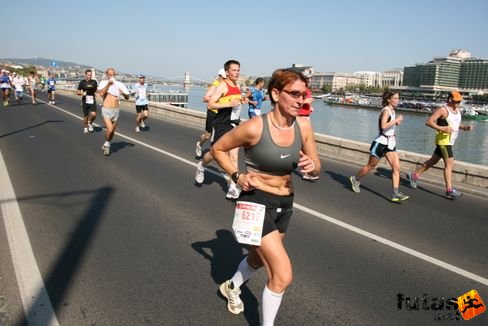 Beáta Budapest Marathon futás