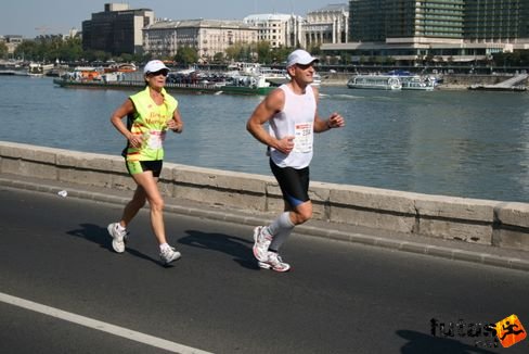 Claudette, Buoro Budapest Marathon futás