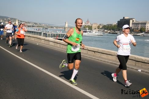 Angel Trigo Budapest Marathon futás