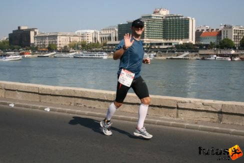Kiss Gábor Budapest Marathon futás