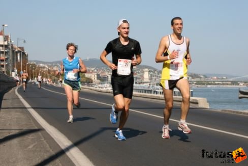 Márkus Viktor, Pietrantonio, Fabio Budapest Marathon futás