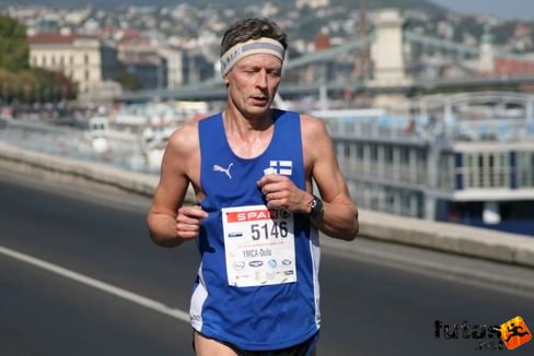 Kautio, Kari Fin  Oulu Budapest Marathon futás