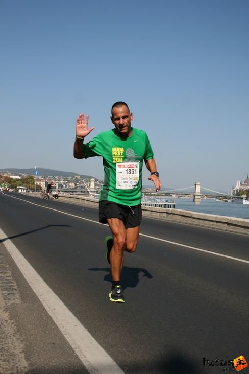 Szentes Zsolt Budapest Marathon futás
