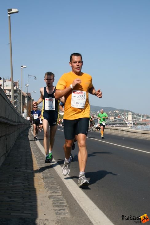 Sipos Balázs Budapest Marathon futás