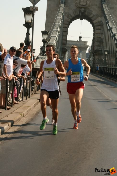 Kovács Tamás és Koszár Zsolt Budapest Félmaraton futás