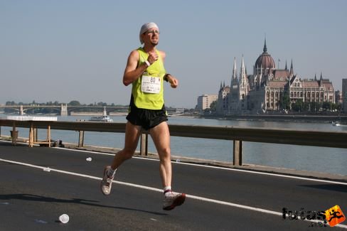 Vas Gábor Budapest Félmaraton futás