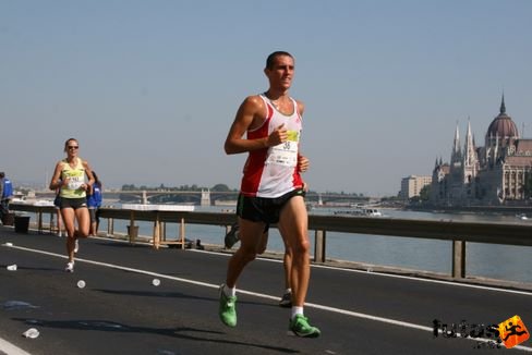 Kállay Dániel Budapest Félmaraton futás